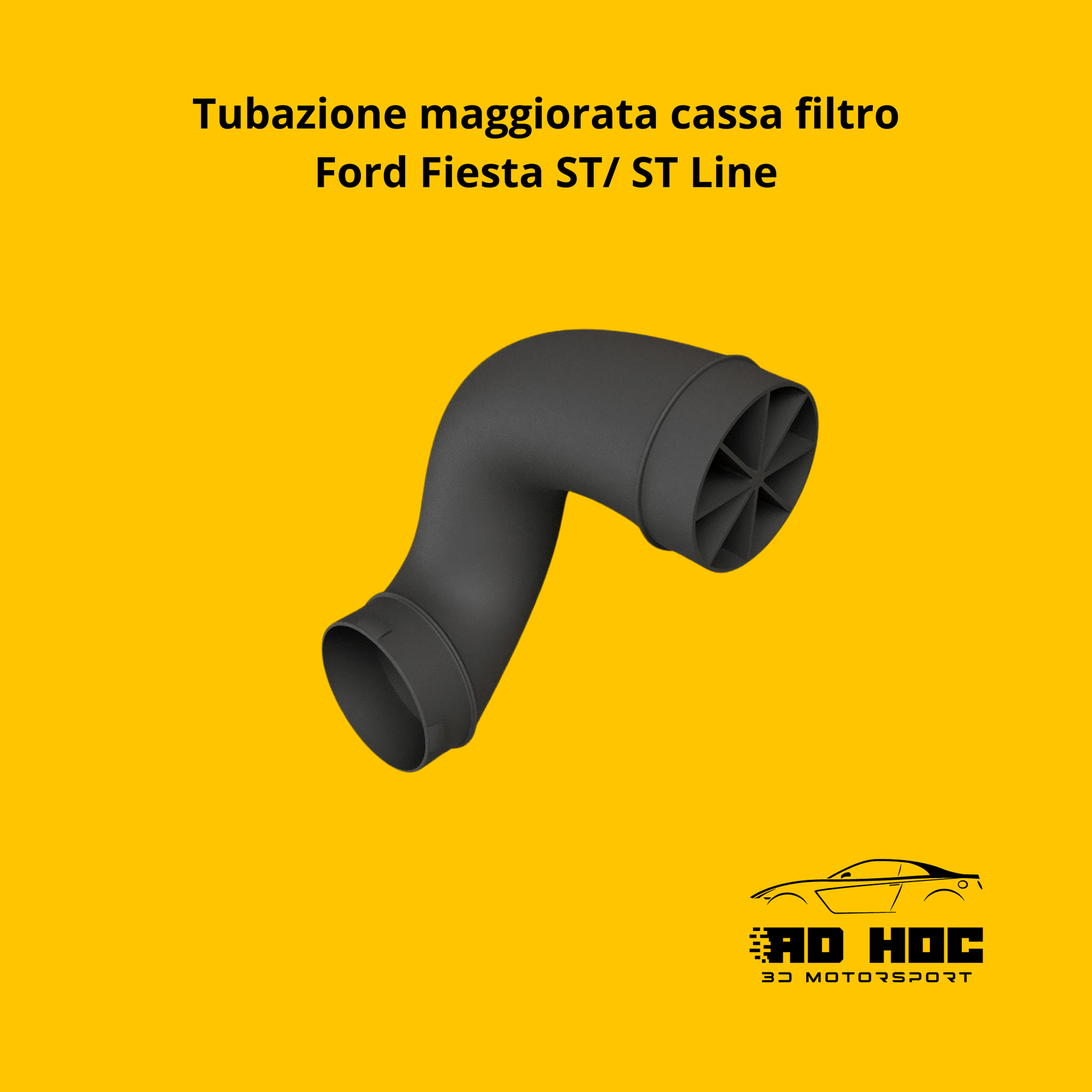 Tubazione maggiorata cassa filtro Ford Fiesta ST/ ST Line ad hoc 3d motorsport