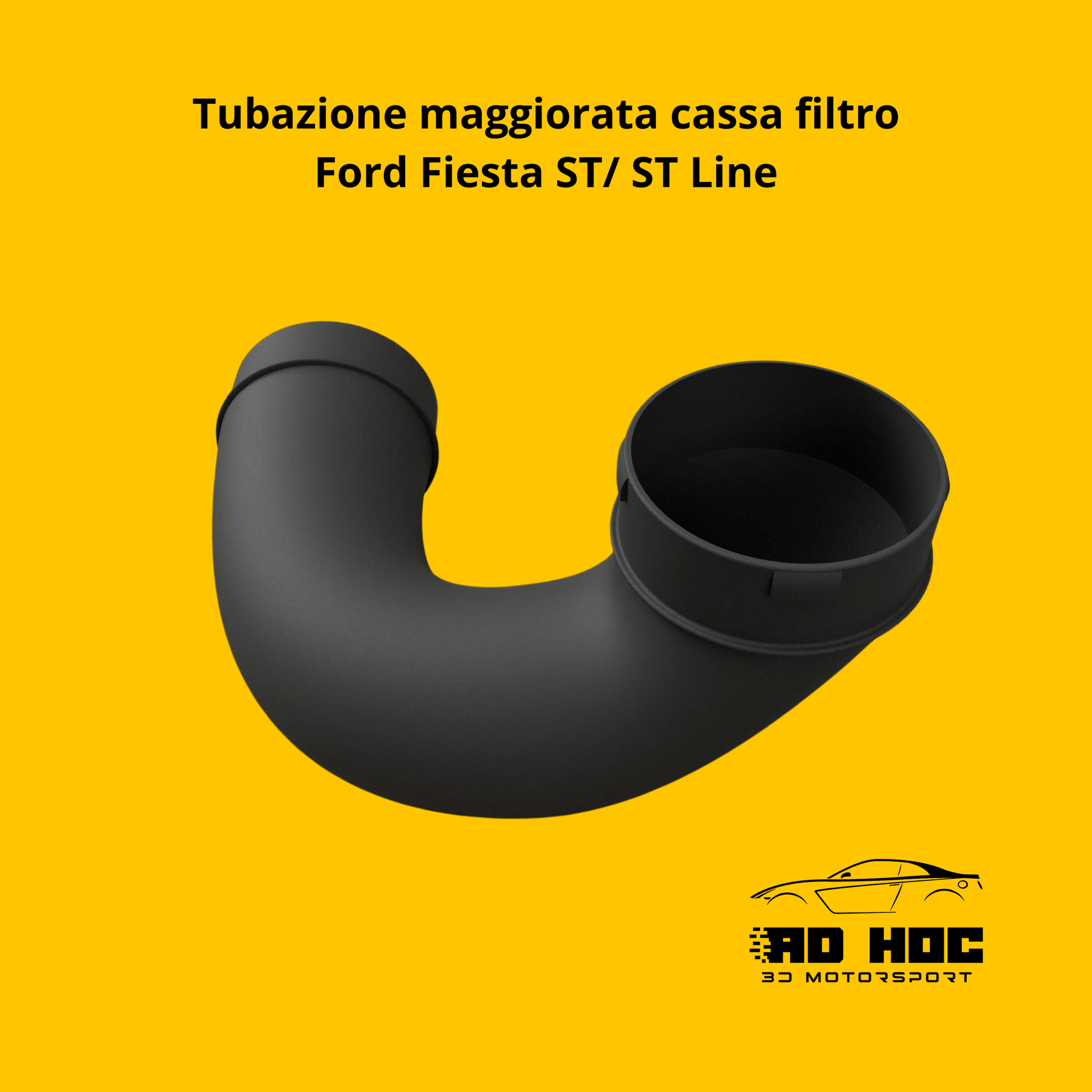 Tubazione maggiorata cassa filtro Ford Fiesta ST/ ST Line ad hoc 3d motorsport