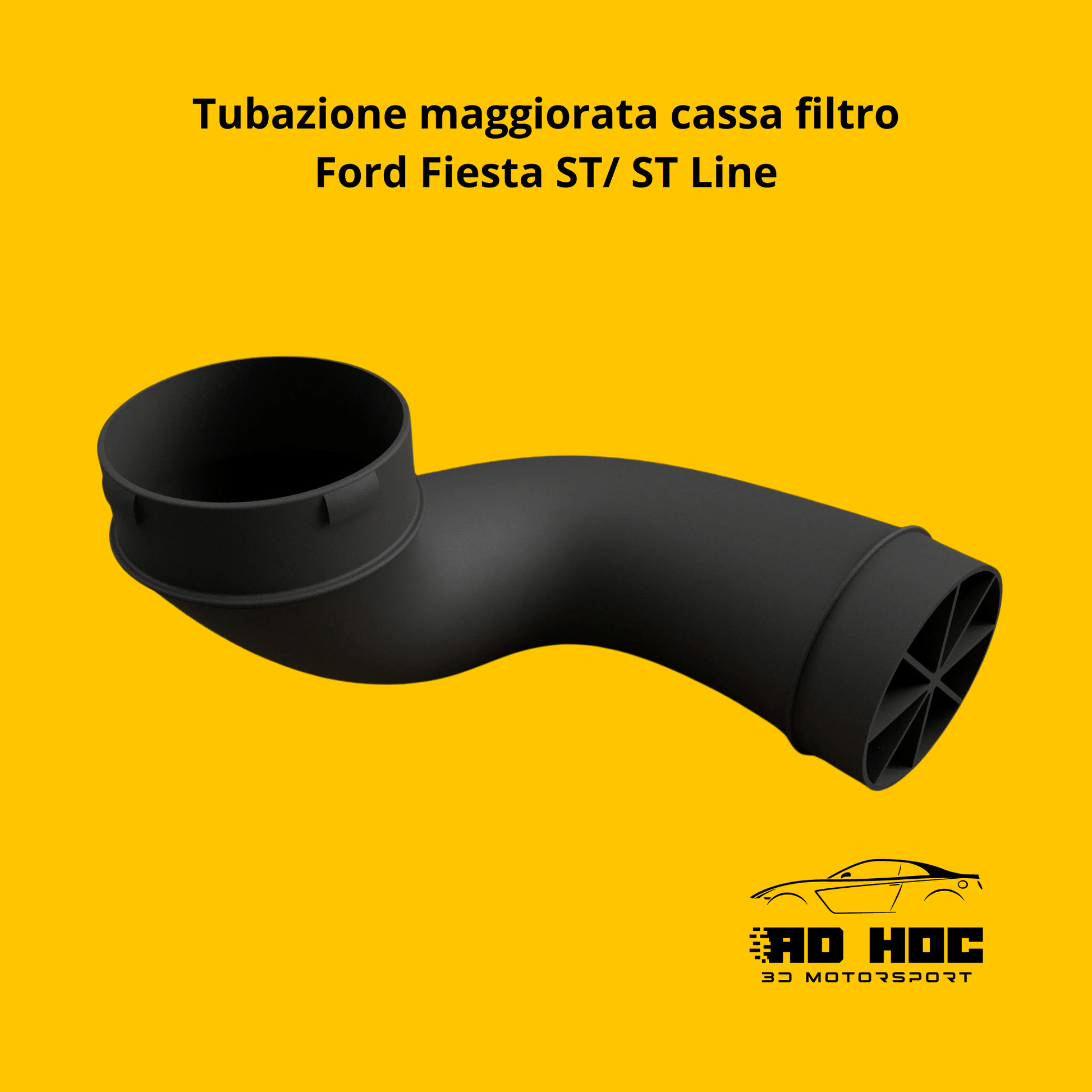 Tubazione maggiorata cassa filtro Ford Fiesta ST/ ST Line ad hoc 3d motorsport